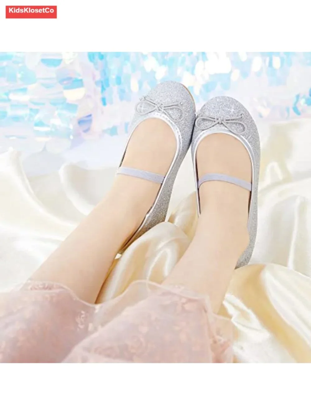 Toddler Little Girls Princess Mary Jane Ballerina Flats Flower Girl Dress Shoes